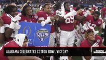Alabama Crimson Tide Celebrates Cotton Bowl Victory