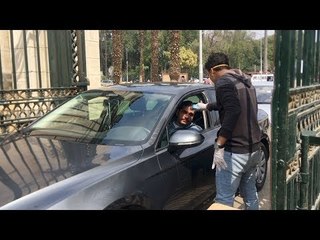 جامعة القاهرة خالية من الطلاب تنفيذا لقرار الوزير