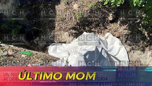 Un motociclista pierde la vida a la altura de La Barca Santa Cruz de Yojoa