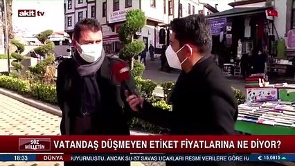 Vatandaş düşmeyen etiket fiyatlarına ne diyor?