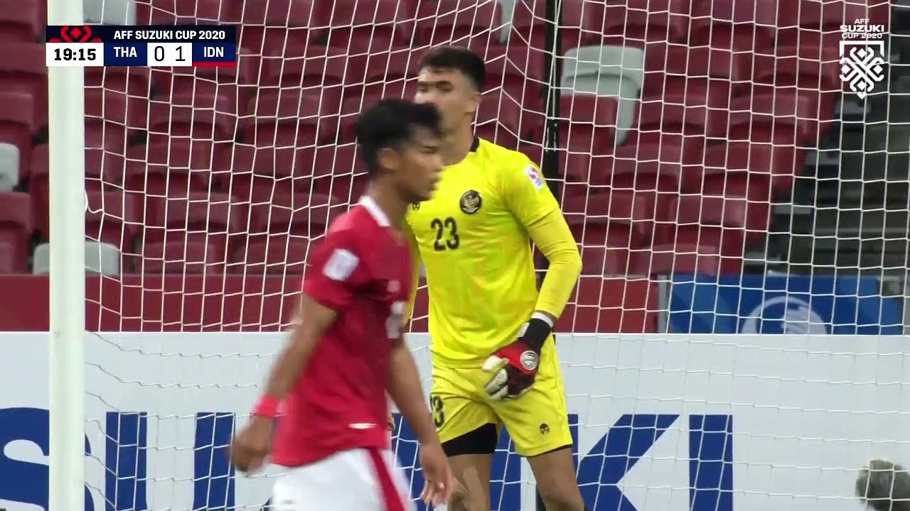 Thailand vs Indonesia Highlight  AFF Suzuki Cup 2020