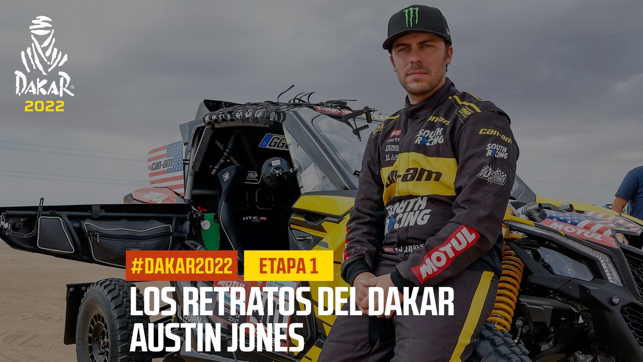 Los Retratos del Dakar : Austin Jones - Etapa 1 - #Dakar2022