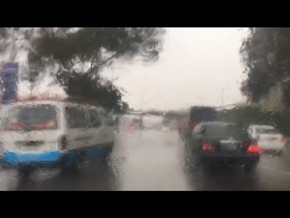 رعد وبرق وأمطار غزيرة   الطقس السيئ يضرب البلاد