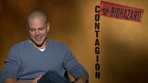 'Contagion' Matt Damon Purrell Interview