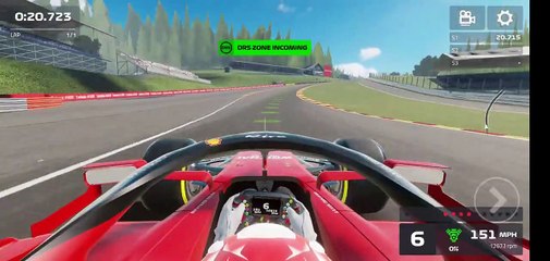 F1 Mobile Racing Career Mode Driving For Ferrari part 2