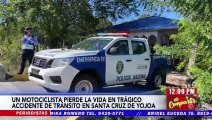 Un motociclista pierde la vida a la altura de La Barca Santa Cruz de Yojoa
