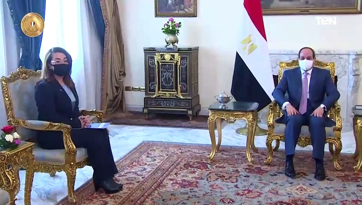 الرئيس عبد الفتاح السيسي يستقبل وكيل السكرتير العام للأمم المتحدة