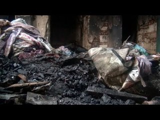 كوارث الطقس.. عمال محل الغورية: النار كلت البضاعة والخسائر بالملايين