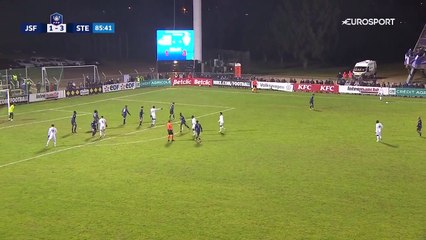 Joli but de Ryad Boudebouz avec Saint-ETIENNE