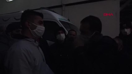 Son dakika haberi... BAŞKAN EROĞLU'NDAN KAZAZEDE GÜREŞÇİLERE ZİYARET