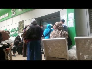 زحام أمام مكتب بريد "الدقي" لصرف المعاشات