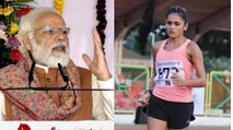 PM Modi interacts with sports persons in merrut