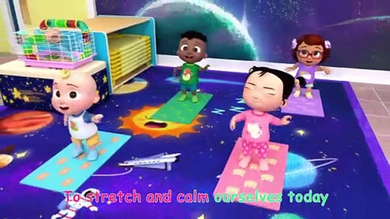 Baby Yoga Song | CoComelon Nursery Rhymes & Kids Songs