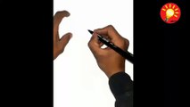 Easy Drawing step by step, simple drawing tutorial video