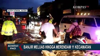 Banjir Lumpuhkan Aceh Utara dan Memakan Korban Jiwa