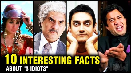 10 Interesting & Unknown Facts About Aamir's Film "3 Idiots"