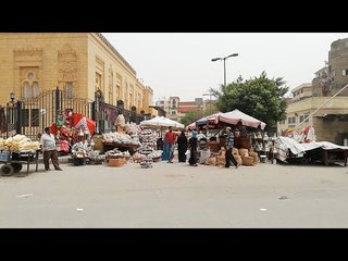 هدوء بشوارع السيدة زينب خلال أول جمعة في رمضان