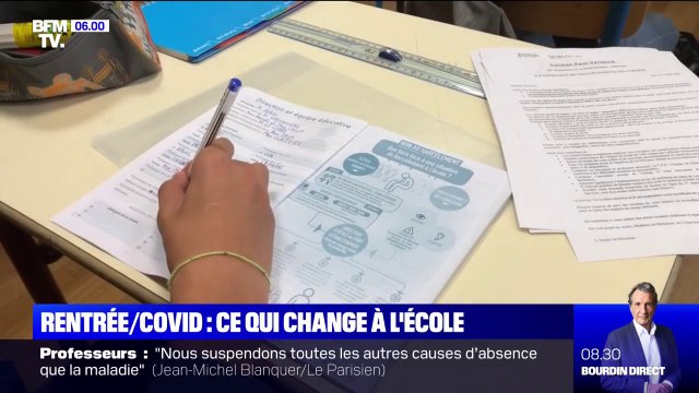 Covid-19: un nouveau protocole sanitaire mis en place pour la rentrée scolaire ce lundi