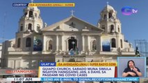 Quiapo Church, sarado muna simula ngayon hanggang Jan. 6 dahil sa pagdami ng COVID cases | BT