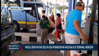 Arus Balik Di Terminal Mengwi Masih Sepi