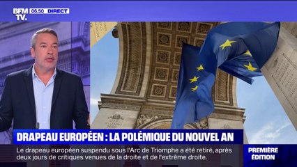 ÉDITO - Drapeau européen sous l'Arc de Triomphe: "qui outrage qui ?"