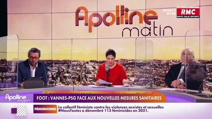 RMC chez vous : Foot, PSG-Vannes face aux nouvelles mesures sanitaires - 03/01