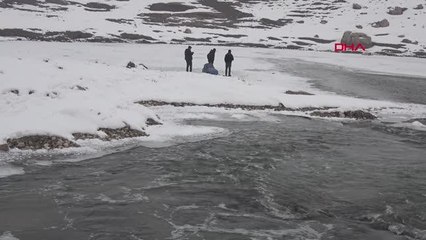 DONAN DEREDE ESKİMO USULÜ BALIK AVI