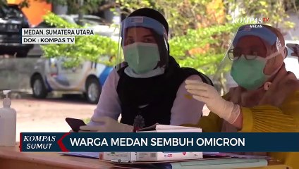 Pasien Covid-19 Varian Omicron Asal Medan