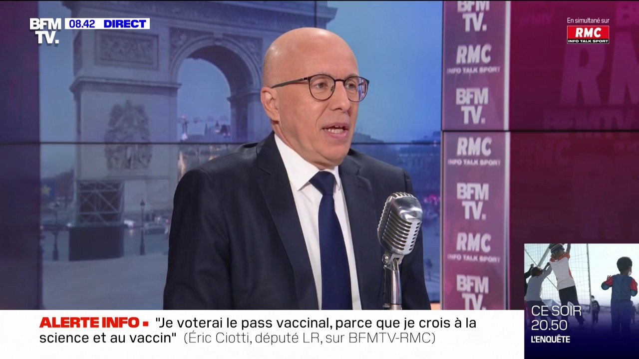 Eric Ciotti maintient qu'en cas d'un second tou...