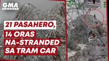 21 pasahero, 14 oras na-stranded sa tram car sa New Mexico | GMA News Feed