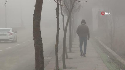 Eskişehir yeni haftaya sis ile başladı