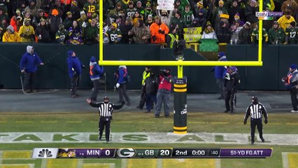 NFL : Les Packers font le travail contre les Vikings !