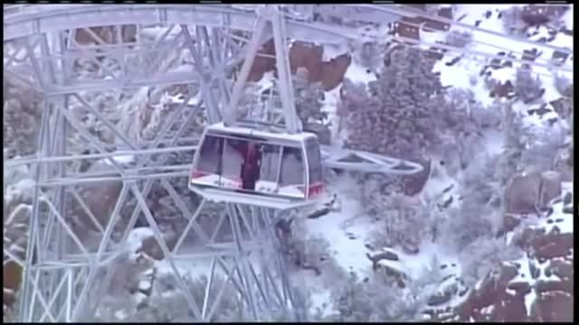 Aparatoso rescate de 21 personas en el estado de Nuevo México, Estados Unidos