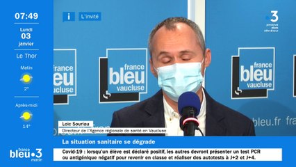 Loïc Souriau invité de France Bleu Vaucluse
