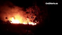 El incendio forestal de Peña Cabarga (Cantabria) ya está controlado