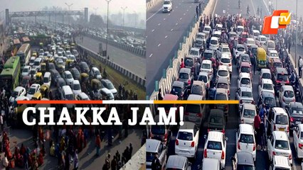 Watch: BJP Stages Chakka Jam In Delhi Over Excise Policy
