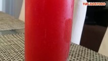 Suco de morango com limão