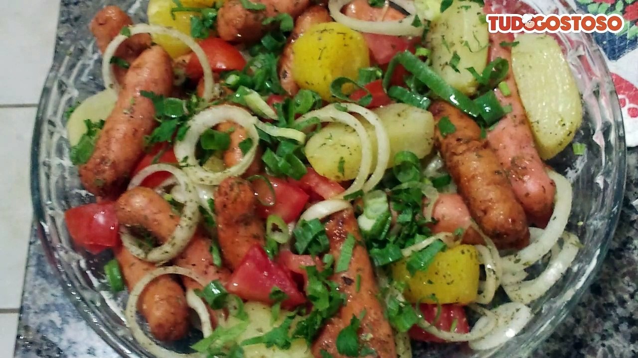 linguiça de frango ao forno