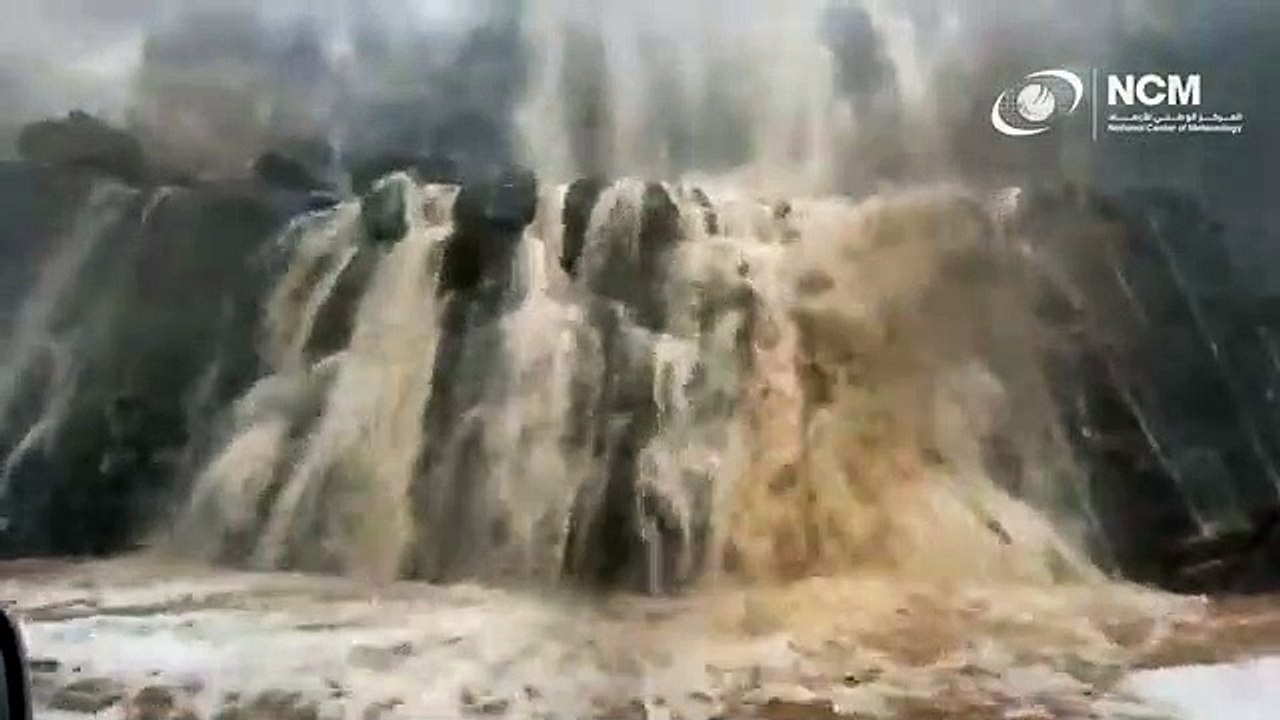 Waterfalls in Jebel Jais, Ras Al Khaimah