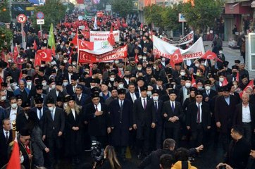 Mersin'de kurtuluş coşkusu Zafer Yürüyüşüyle doruğa ulaştı