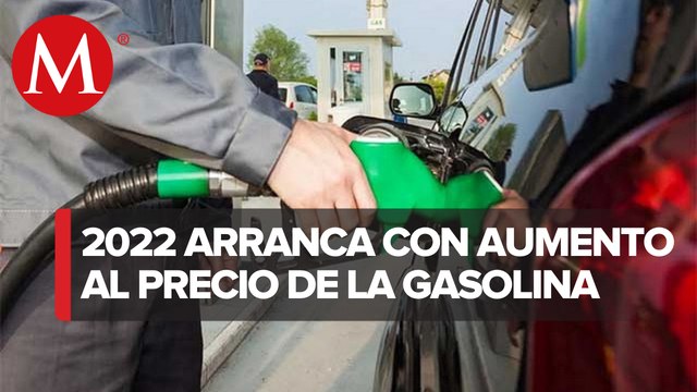A dos días de iniciar el año subió el precio de la gasolin