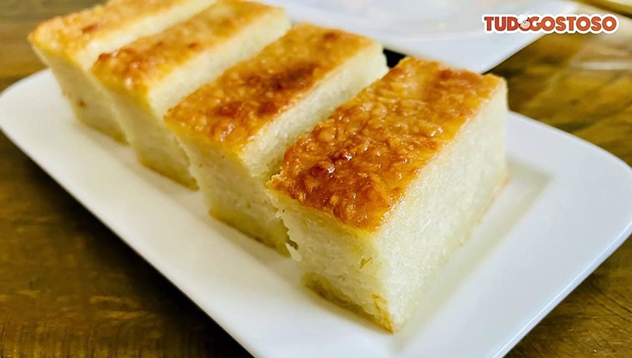 Bolo fofo de tapioca