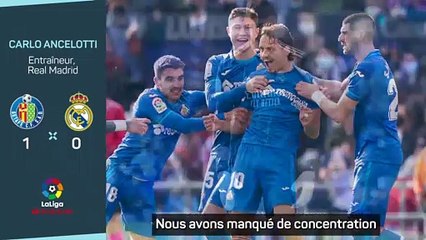 Carlo Ancelotti : “L’équipe était encore en vacances"