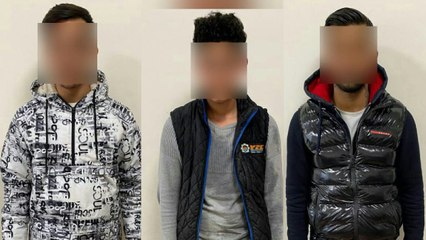 Mazgal demiri hırsızlığı kamerada