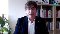 Puigdemont se abraza a Otegi: 