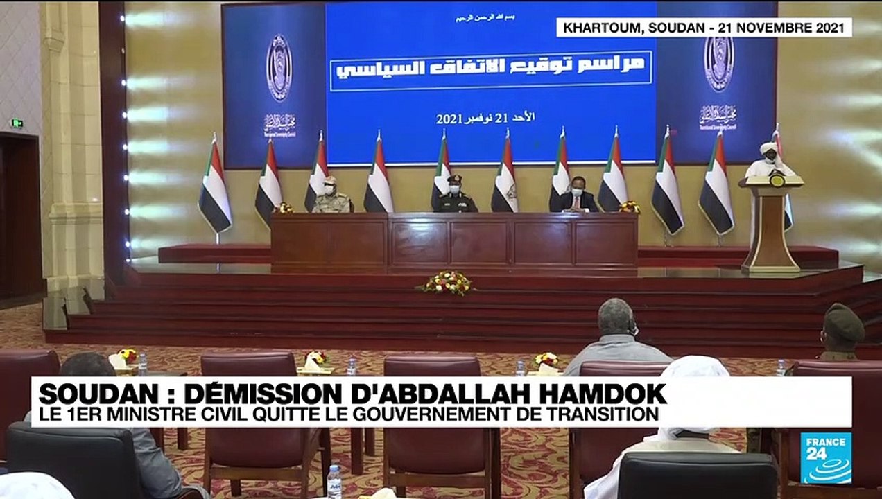 Soudan : la démission du Premier ministre Abdallah Hamdok, le spectre de la transition démocratique s'éloigne