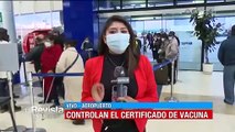 Refuerzan controles para exigir el carnet de vacuna en la Terminal de Buses y Aeropuerto de La Paz