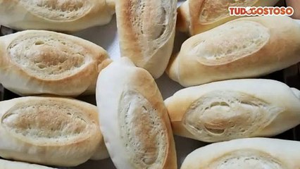 Pão francês caseiro do Vitor