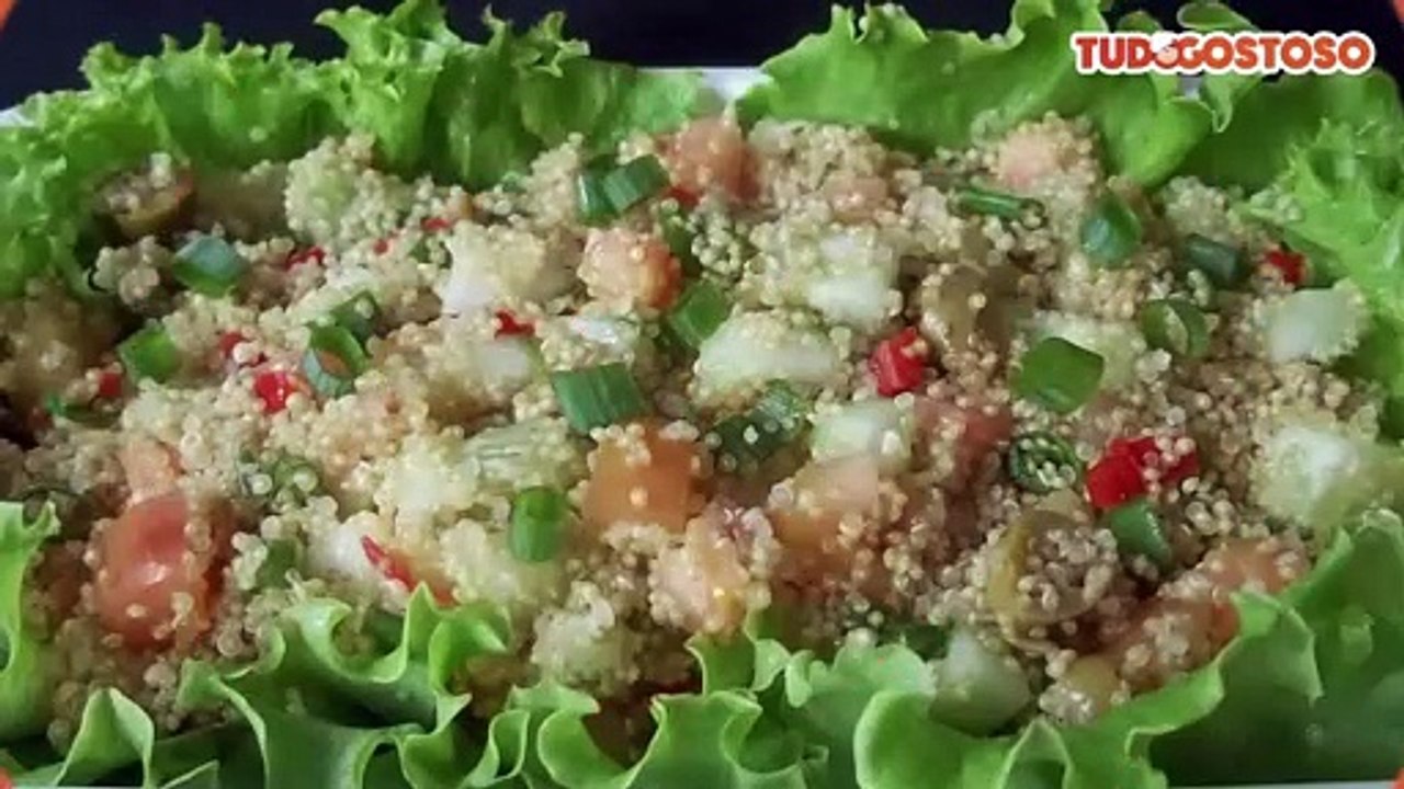 Salada de quinoa