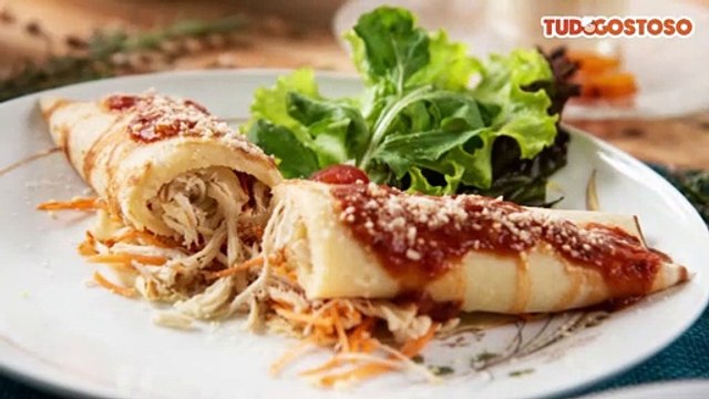 Panqueca simples de frango